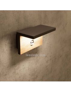 Luminária de parede LED para exterior Ruka Mantra com sensor de movimento | Leon Iluminação LED 2