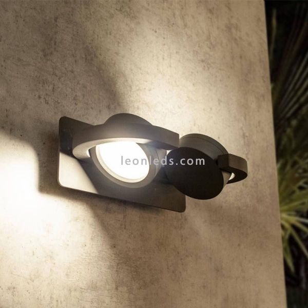 Candeeiro de parede exterior ajustável Iguazu by Mantra | leonleds