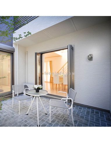 Aplique Exterior orientable gris 2 luces Iguazu de Mantra | LeonLeds