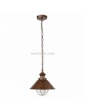 Lámpara colgante Nautica exterior rustica Faro Barcelona | LeonLeds Iluminación