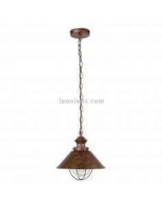 Lámpara colgante Nautica exterior rustica Faro Barcelona | LeonLeds Iluminación