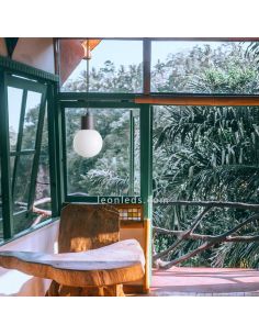 Lampe suspendue d'extérieur Moon Faro Barcelona | Éclairage LeonLeds 2