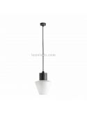 Lámpara colgante exterior extra larga Mistu Faro Barcelona | LeonLeds Iluminación