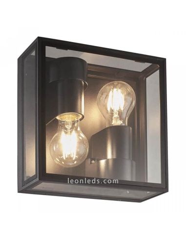 Aplique Exterior cuadrado Verbier de Mantra | LeonLeds