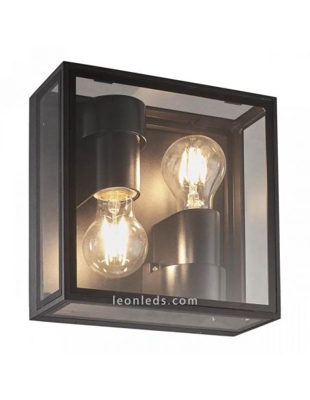 Applique d'extérieur carrée Verbier de Mantra | leonleds