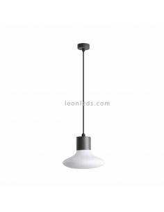 Lámpara colgante Blub's exterior gris oscuro Faro Barcelona | LeonLeds Iluminación