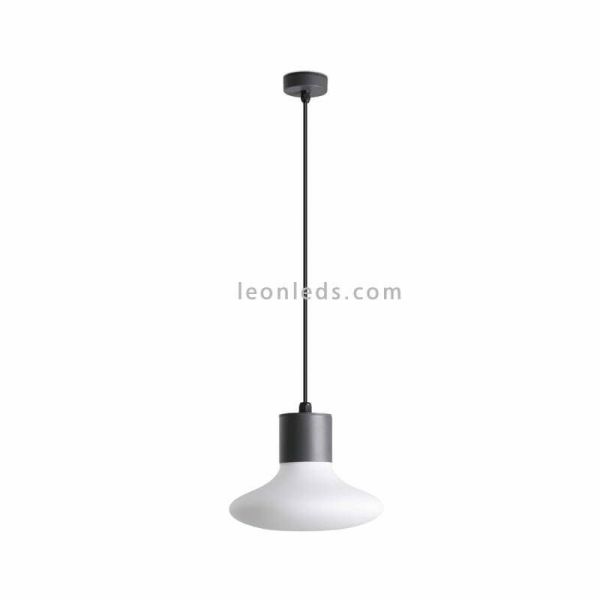 Lámpara colgante Blub's exterior gris oscuro Faro Barcelona | LeonLeds Iluminación