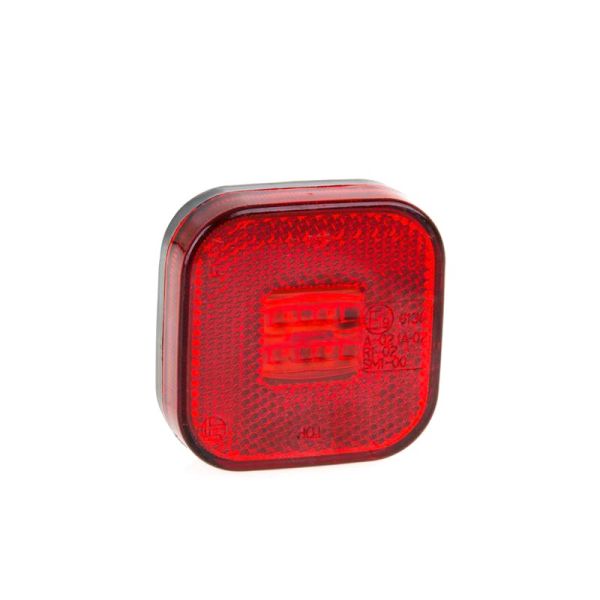 Piloto de posición o Galibo LED Reflectante Fristom FT027 FT-027 Cuadrado Ambar Blanco Rojo | LeonLeds