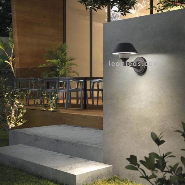 Applique murale d'extérieur LED Bucket Wall de Dopo | forme de lanterne | Éclairage LeonLeds