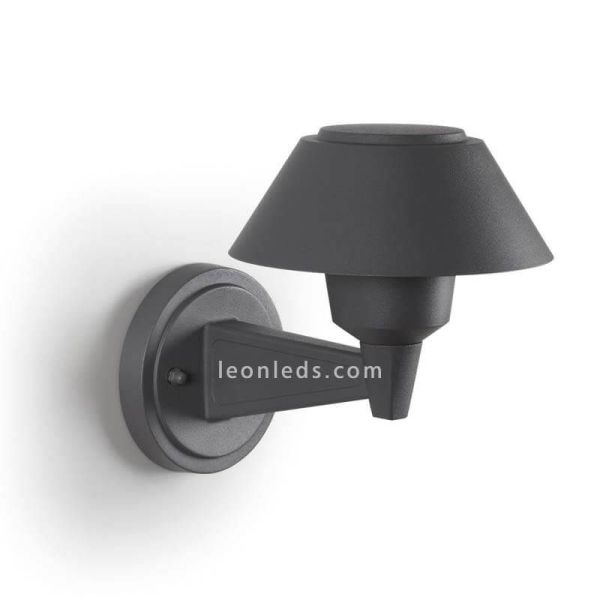 Arandela LED Bucket Wall para exterior da Dopo | cor laranja | Leon Iluminação LED