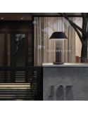 Baliza LED H300 exterior antracita Bucket | Luz de suelo aluminio para espacios húmedos | LeónLeds Iluminación
