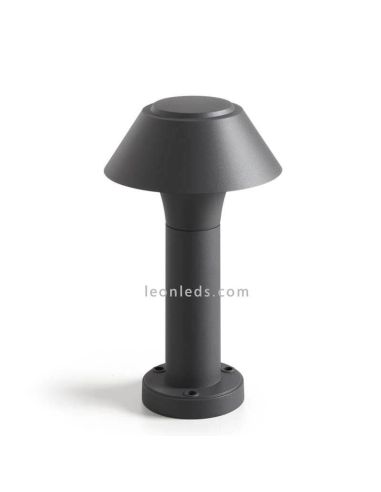 Baliza LED H300 exterior antracita Bucket | Luz de suelo aluminio | LeónLeds Iluminación