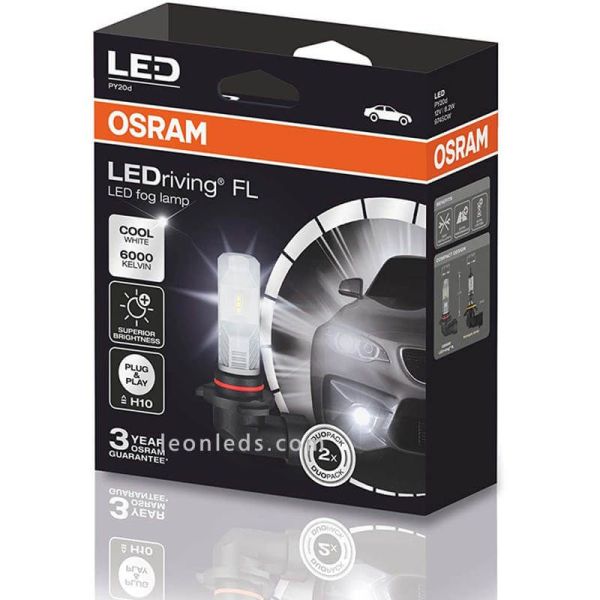 Ampoules LED H10 12V LedDriving FL Génération 2 9745CW Pack 2Unds. Osram | leonleds