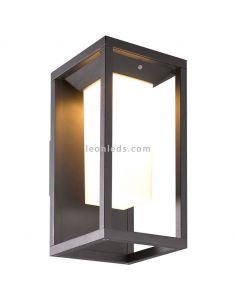 Aplique solar LED con sensor Meribel | LeónLeds Iluminación | Iluminación solar con sensor para exterior