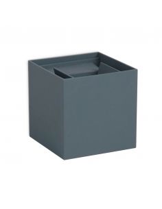 Aplique Beam de pared exterior gris cuadrado | LeónLeds Iluminación | para caminos exteriores