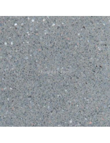 Applique d'extérieur ronde Stone gris foncé | Éclairage LeónLeds | texture cylindrique