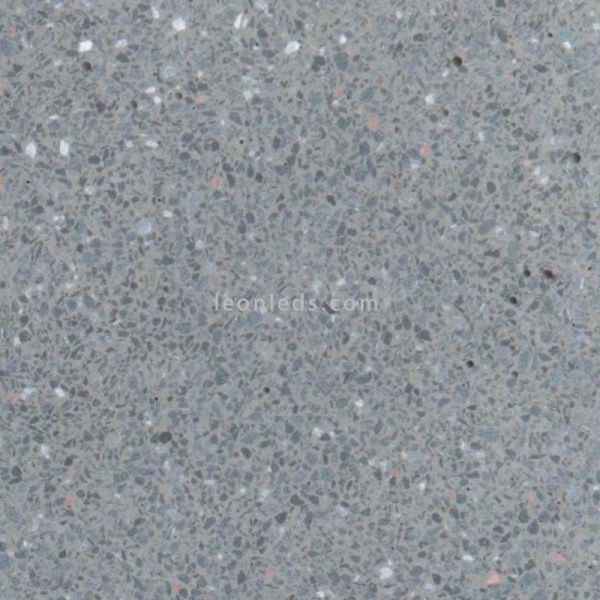 Applique d'extérieur ronde Stone gris foncé | Éclairage LeónLeds | texture cylindrique