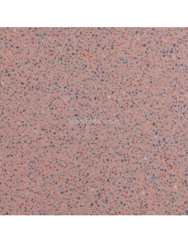 Applique d'extérieur ronde Stone rouille | Éclairage LeónLeds | texture cylindrique