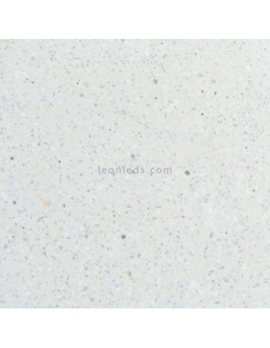 Applique d'extérieur ronde Stone blanche | Éclairage LeónLeds | texture cylindrique