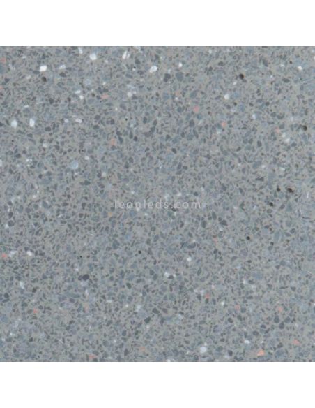 Arandela retangular de exterior Quadrado de pedra | LeónIluminação Leds | Textura leve da parede de concreto cinza antracite