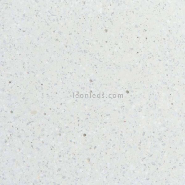 Aplique Stone square de pared exterior rectangular | LeónLeds Iluminación | Aplique hormigón blanco textura