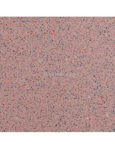 Aplique Stone square de pared exterior rectangular | LeónLeds Iluminación | Aplique hormigón oxido granate textura