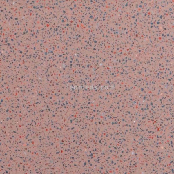 Arandela retangular de exterior Quadrado de pedra | LeónIluminação Leds | Aplicar textura de granada de óxido de concreto
