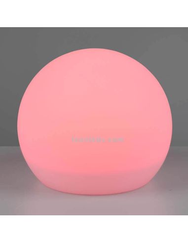 Bola de jardín LED solar RGBW Melo