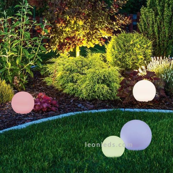 Solar RGBW LED Gartenkugel Melo