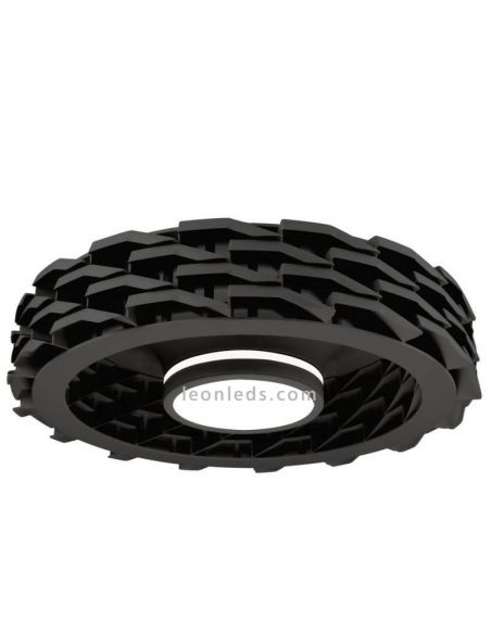 Ventilador de teto Rubik Wifi LED Bladeless DC Motor Grafite Cor Sulion | leonleds