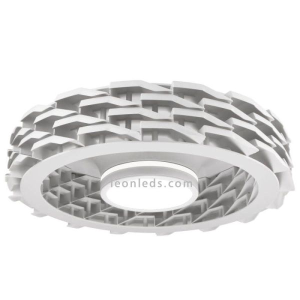 Rubik Wifi Branco LED Ventilador de Teto Sem Lâminas DC Motor Sulion | leonleds