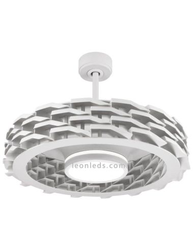 Ventilador de Techo Rubik Wifi LED Blanco Sin Aspas Motor DC Sulion | LeonLeds