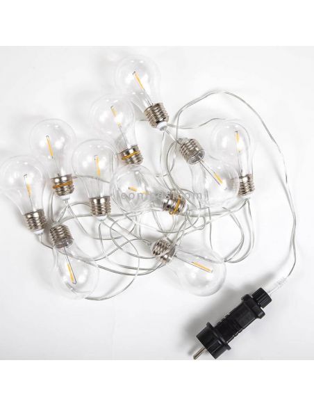 Pack 3 Guirnaldas exteriores Stella New Garden | LeonLeds Iluminación