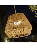 Lámpara exterior recargable natural Sisine 3m New Garden | LeonLeds Iluminación