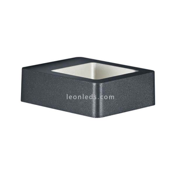 Arandela LED bidirecional para exterior Reno | LeónIluminação Leds | candeeiro de parede em alumínio antracite