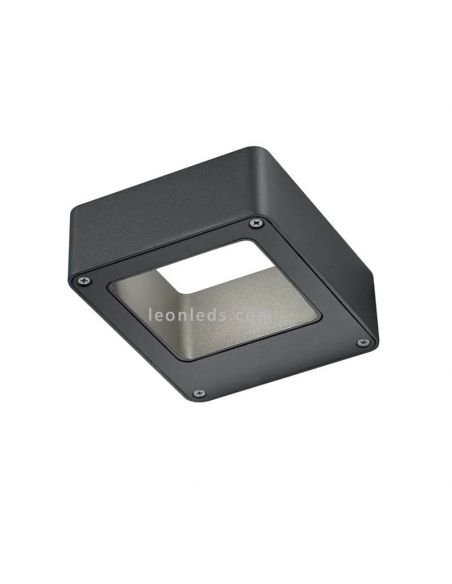 Arandela LED bidirecional para exterior Reno | LeónIluminação Leds | candeeiro de parede antracite