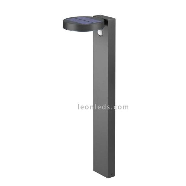 Baliza LED solar con sensor de movimiento para exterior Posadas | lámpara de jardin con luz solar| LeónLeds Iluminación