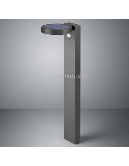 Baliza LED solar con sensor de movimiento para exterior Posadas | lámpara de jardin con bateria recargable| LeónLeds Iluminación