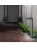 Baliza LED solar con sensor de movimiento para exterior Posadas | lámpara de jardin alta| LeónLeds Iluminación