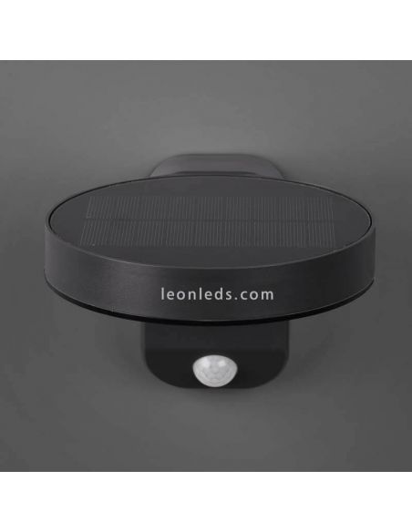 Arandela solar LED para exterior com sensor de movimento Posadas | luz de parede ao ar livre | Leon Iluminação LED