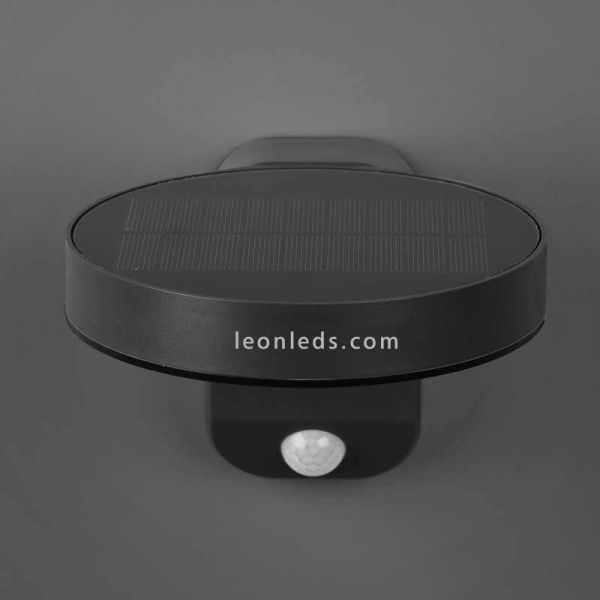 Arandela solar LED para exterior com sensor de movimento Posadas | luz de parede ao ar livre | Leon Iluminação LED
