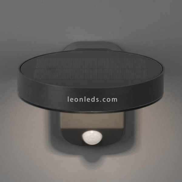 Applique solaire d'extérieur à LED avec détecteur de mouvement Posadas | applique murale pour le mouvement | Éclairage LeonLeds