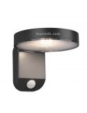 Aplique LED solar con sensor de movimiento para exterior Posadas | aplique solar | LeónLeds Iluminación