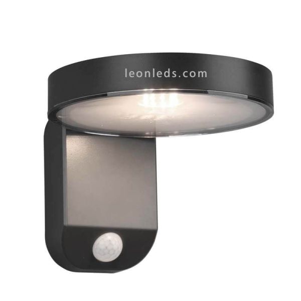 Aplique LED solar con sensor de movimiento para exterior Posadas | aplique solar | LeónLeds Iluminación