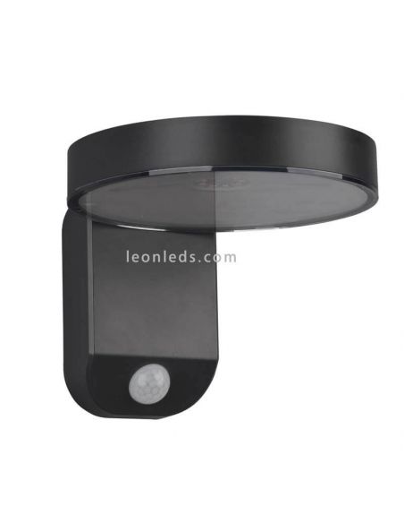Aplique LED solar con sensor de movimiento para exterior Posadas | aplique gris antracita| LeónLeds Iluminación