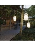 Candeeiro portátil Bita multicor recarregável exterior New Garden | Leon Iluminação LED