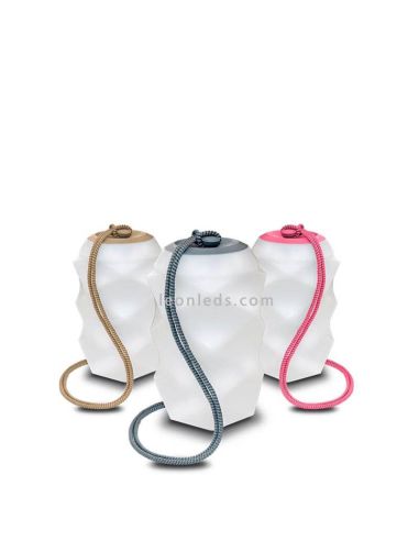 Candeeiro portátil multicolor recarregável de Jardim Bita | Leon Iluminação LED