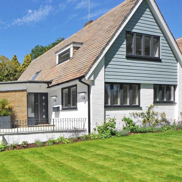 Applique solaire LED d'extérieur moderne avec capteur Esquel | Applique grise anthracite | Éclairage LeonLeds