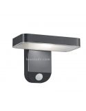 Aplique solar LED con sensor para exterior moderno Esquel | Lámpara de pared automático | LeónLeds Iluminación