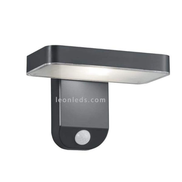 Aplique solar LED con sensor para exterior moderno Esquel | Lámpara de pared automático | LeónLeds Iluminación